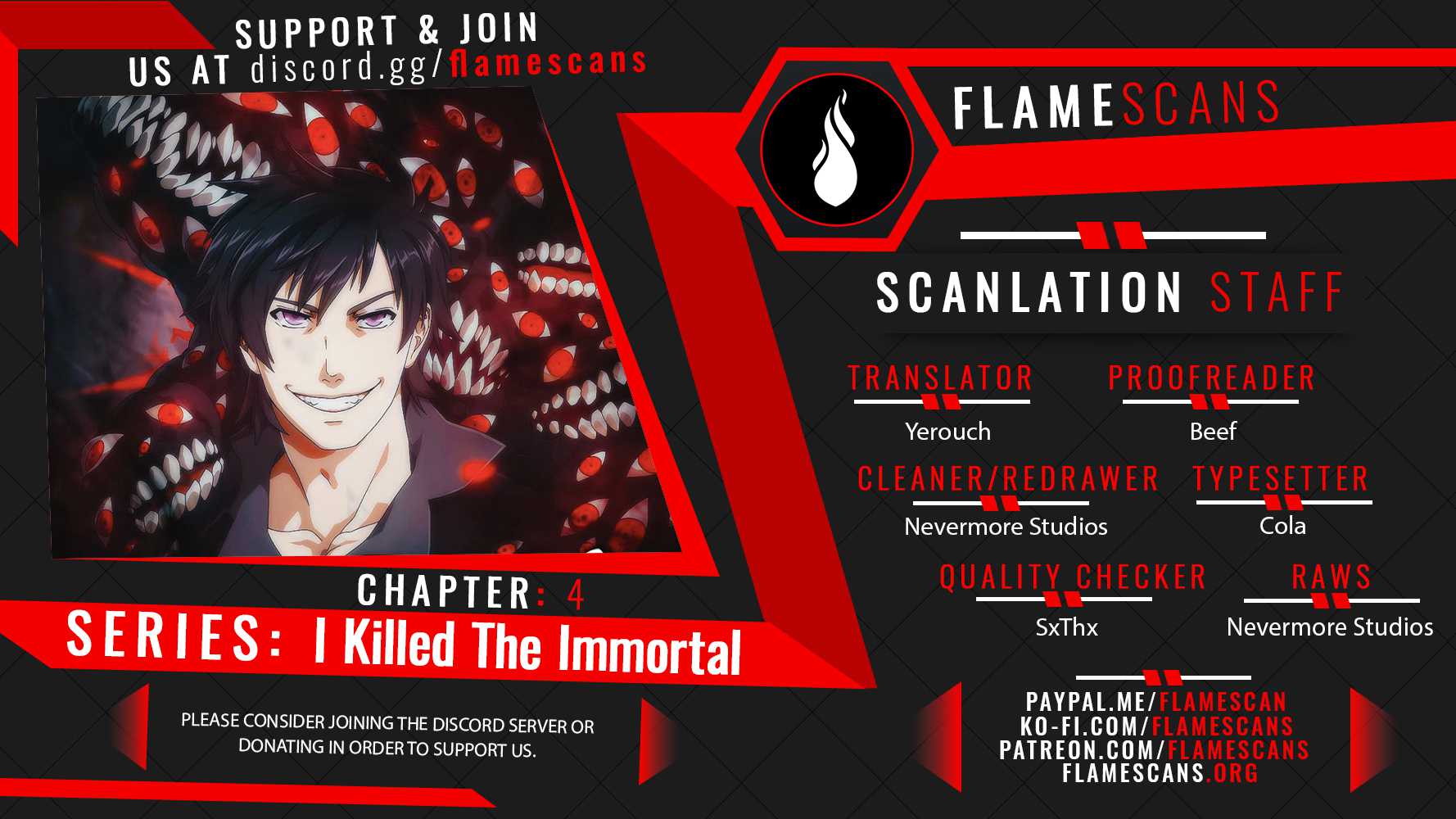 I Killed the Immortal Chapter 4 1